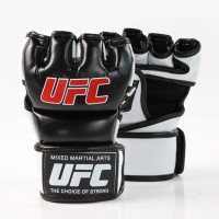 Перчатки UFC MMA Gloves Black-White