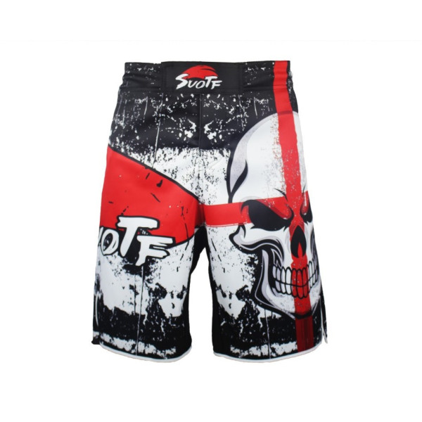 Шорти MMA Suotf Skull Red