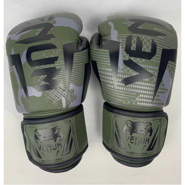 Боксерские перчатки Venum Elite Khaki