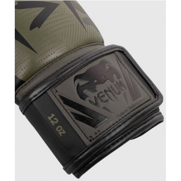 Боксерские перчатки Venum Elite Khaki