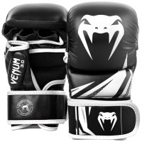 Перчатки MMA Venum Challenger Gloves Black White