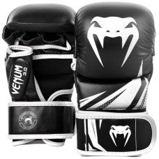 Перчатки MMA Venum Challenger Gloves Black White