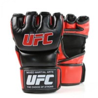 Перчатки UFC MMA Gloves Black Red