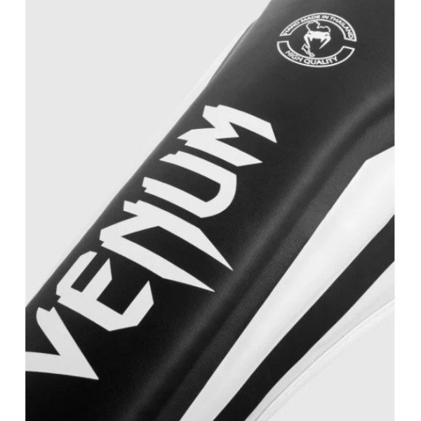 Защита ног Venum Elite Standup Shinguards Black White