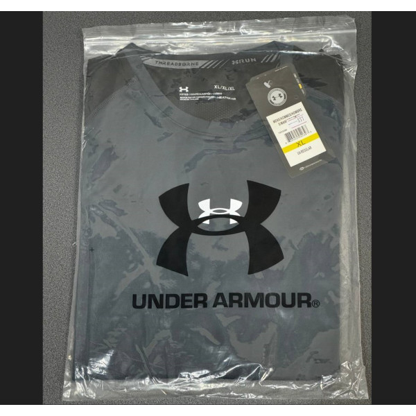 Компрессионная футболка Under Armour HeatGear Compression Long Sleeve Dark-Blue Black