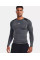 Компрессионная футболка Under Armour HeatGear Compression Long Sleeve Dark-Blue Black