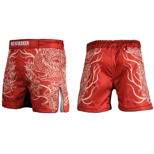 Шорты MMA AnotherBoxer Dragon Red