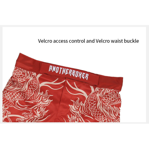 Шорты MMA AnotherBoxer Dragon Red