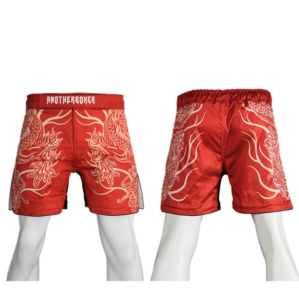 Шорты MMA AnotherBoxer Dragon Red