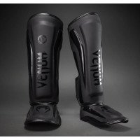 Защита ног Venum Elite Standup Shinguards Matte Black