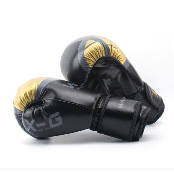 Боксерские перчатки WSD Black-Gold